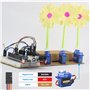 Lot de 12 mini servomoteurs 9G pour Arduino, mini servomoteur avec câble, micro servo moteur 9 G pour robot radiocommandé/main/m