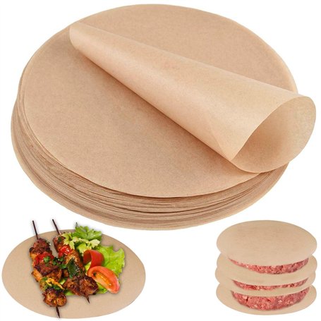 Lot de 200 feuilles de cuisson rondes : Ø 28 cm