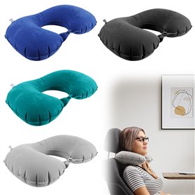 4 pièces Oreiller de Voyage Gonflable: Gonflable Oreiller de Camping