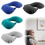 4 pièces Oreiller de Voyage Gonflable: Gonflable Oreiller de Camping