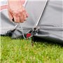 10 Pièces Piquets de Tente à Visser: 20 cm Sardines Camping avec Filetage, Sardines De Fixation De Tente, Ancrages Au Sol à Viss