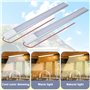 Brillant Blanche Barre de Bande Lampe avec Interrupteur on/Off