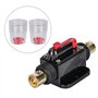 Vaileal Lot de 2 porte-fusibles de voiture 30 A : porte-fusible automatique 12 V 24 V, disjoncteur de voiture avec réinitialisat