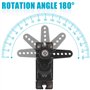 10pcs Servo Moteur Engrenage Métal Engrenages : Servo MG90S Micro Servo Moteur Compatible avec Arduino, Servo Engrenage Entièrem