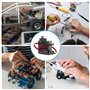 10pcs Servo Moteur Engrenage Métal Engrenages : Servo MG90S Micro Servo Moteur Compatible avec Arduino, Servo Engrenage Entièrem