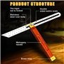Équerre multi-angle, équerre en T en acier inoxydable, équerre réglable avec fonction de mesure de traçage, angle multifonction 