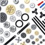 DIY Technic Véhicule Pièces Boîte de Vitesses Pièces d'engrenage