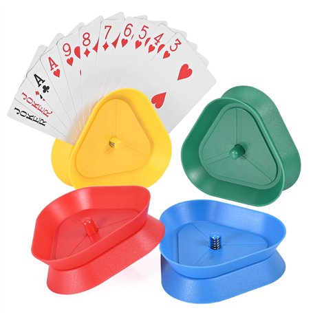 Ensemble de 4 pièces de Porte-Cartes à Jouer