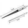 QWORK® Alésoir conique à la Main pour le Travail du Bois , 3mm - 13mm