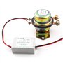 QWORK® Coupe Circuit de Batterie Voiture, Isolateur Interrupteurs Batterie 12V avec Télécommande Électromagnétique pour Auto