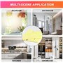 4 Pcs Chiffons de Nettoyage en Microfibre pour Karcher Bonnette Microfibre Lingette pour Lave Vitre Karcher WV2 WV5 WV6 Plus Pre