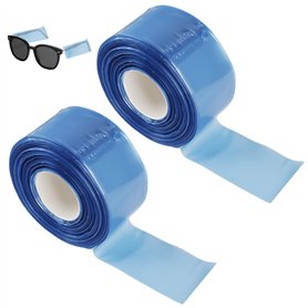 Lot de 400 protections jetables pour lunettes - Protection contre les branches - Pour coiffeur