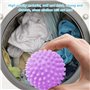 SPORWAY Boules de Séchage: 9 pièces Boules de Lavage, Boules de Séchage Réutilisables, pour Nettoyage des Vêtements à Domicile (