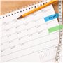 Sporgo Lot de 4 trieurs A4 : porte-documents avec 5 compartiments, extensible, porte-documents A4 avec étiquettes, grande capaci