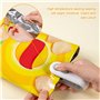 Sporgo Lot de 2 mini soudeuses à film : rechargeables 2 en 1 pour snacks, snacks, mini sac sealer avec cutter, machine à sceller