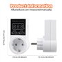 Thermostat Prises de RéGulateur de TempéRature NuméRique : Thermostat de Chauffage avec Sonde Ntc pour Appareils de Chauffage Ch