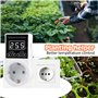 Thermostat Prises de RéGulateur de TempéRature NuméRique : Thermostat de Chauffage avec Sonde Ntc pour Appareils de Chauffage Ch