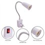 Leikurvo Lot de 3 douilles de lampe E27 : douille de lampe E27 sans câble avec interrupteur Prise UE 23 cm Culot E27 Prise 360° 