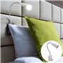 Leikurvo Lot de 3 douilles de lampe E27 : douille de lampe E27 sans câble avec interrupteur Prise UE 23 cm Culot E27 Prise 360° 