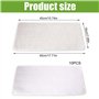 Lot de 10 chiffons de rechange pour nettoyeur vapeur Vileda - En microfibre - Compatibles avec Vileda Steam XXL - Lavables - Hou