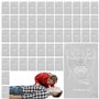 Lot de 50 protections du visage : CPR/Masque respiratoire pour la protection personnelle