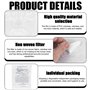 Lot de 50 protections du visage : CPR/Masque respiratoire pour la protection personnelle, protection du visage pour les premiers