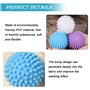 Lot de 12 balles de sèche-linge pour sèche-linge, balles de séchage en duvet, balles de lavage pour doudounes, balles de séchage