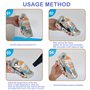 Delamiya Sacs en Film Rétractable, 100PCS 28x45cm Transparent Film Rétractable pour Emballage de Chaussures, Boîte Cadeau, Livre
