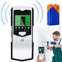 Détecteur de ligne : scanner mural 5 en 1 multifonction Stud Finder avec écran LCD et alarme Détecteur de métaux Détecteur de mé