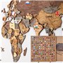 Punaises Drapeau National 291 Pièces - Épingles Décoratives Pays Carte Avec Plaques de Liège - Métal Pins Créatifs Pour Tableau 