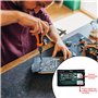 Leikurvo Lot de 2 voltmètres numériques LED 0,28" : DC 0-100 V 50 A Ampèremètre avec shunt LED Double affichage de couleur rouge