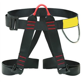 GBKDQQ Harnais d'escalade : harnais d'escalade fixant anti-chute ceinture de sécurité pour sauvetage du feu