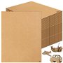 Lot de 30 feuilles en carton ondulé A4 (210 x 297 mm)