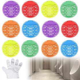 Leikurvo Insert pour urinoir : 20 pièces de forme ronde avec parfum