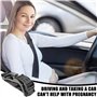 Ceinture de grossesse pour voiture - Régulateur de ceinture de sécurité - Ceinture de grossesse pour les femmes enceintes - Conf