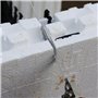 Fil de coupe de 10 m de diamètre 0,7 mm - Fil de coupe à chaud pour polystyrène - Fil chauffant - Fil chaud - Fil de coupe therm