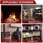 Ventilateur de boîtier 120 mm, ventilateur PC 220 V avec contrôle de vitesse, ventilateur à double roulement à billes, ventilate