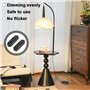 Lot de 2 variateurs d'intensité LED 3-100 W, 220-240 V pour lampes LED, intensité variable de 0 % à 100 % pour lampes à incandes