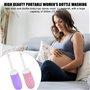 Lot de 2 bidets portables pour douche de fesses, bidet portable, bouteille péri de 400 ml, douchette de fesses, douchette à main