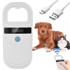 GBKDQQ Scanner De Microchip Pour Animaux: 1 Unités Chargeur USB Scanner De Puce