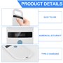 GBKDQQ Scanner De Microchip Pour Animaux: 1 Unités Chargeur USB Scanner De Puce, Lecteur De Microchip RFID Pour Chien/Chat, Pour