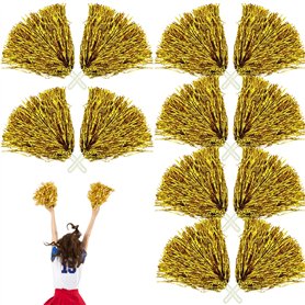 GBKDQQ Lot de 12 pompons de pom-pom girl - Pour événements sportifs