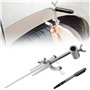 GOMETY Outil de marquage de roue de voiture - Outil de marquage de roue avec marqueur de carrosserie - Outils de marquage de car
