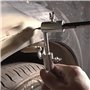 GOMETY Outil de marquage de roue de voiture - Outil de marquage de roue avec marqueur de carrosserie - Outils de marquage de car