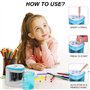 BAIFULAI Taille-Crayon Électrique: Taille-Crayon À Piles Double Trou Pour Crayons de 6-12mm, Aiguisage Rapide Et Efficace, Adapt