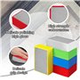 GOMETY Lot de 5 blocs de ponçage diamantés à la main - Bloc de ponçage diamanté - Bloc de ponçage pour verre - Pour le ponçage d