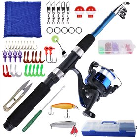 Kit de pêche complet pour enfants de 1