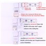 BoHong 5pcs Connecteur sans soudure à Bande LED RGBW de 12mm de Large + 5pcs Connecteur d'angle Ruban LED RGBW de 12 mm de Large