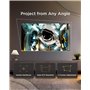 ViewSonic M10 Projecteur laser intelligent RVB portable avec haut-parleur Harman Kardon, argenté