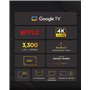 ViewSonic X2-4K Pro 4K HDR Short Throw Smart LED Home Projector​ with Built-in Google TV